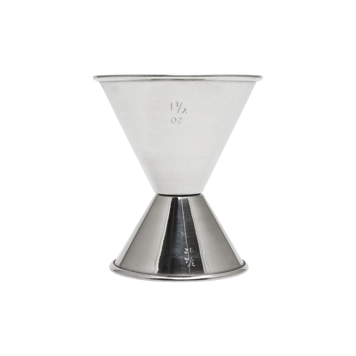 Thunder Group SLJG002 Double Jigger - 3/4 & 1 1/2 oz, Stainless