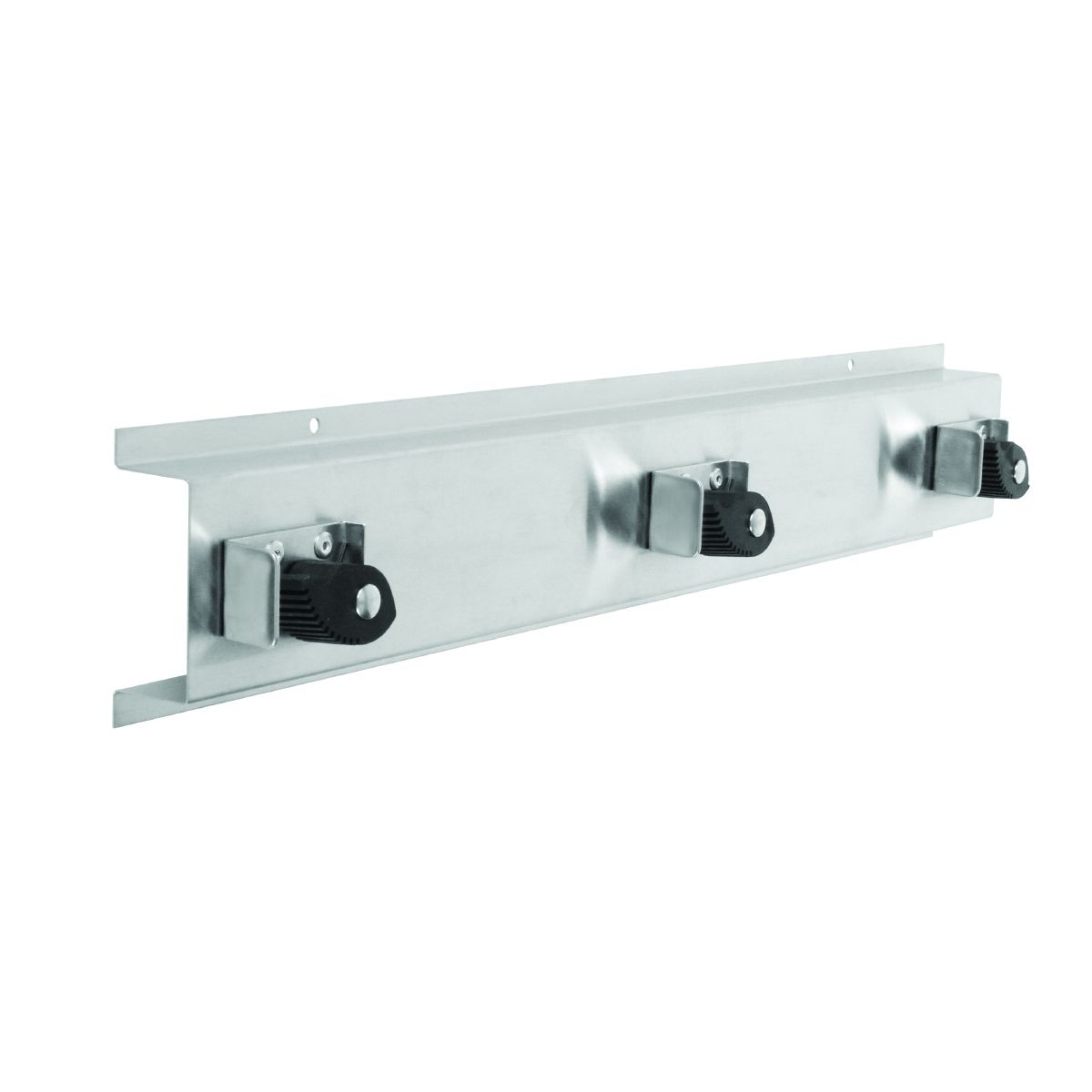 Thunder Group SLMBH024 24" x 4" Wall Mount Mop Holder, Stainless Steel