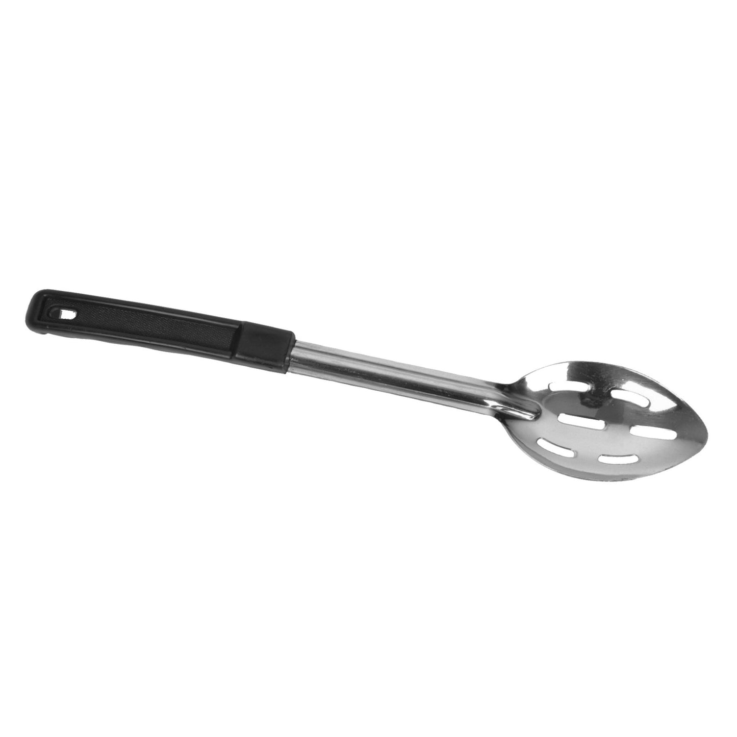Thunder Group SLPBA312 15" Slotted Basting Spoon w/ Black Bakelite Handle, Stainless