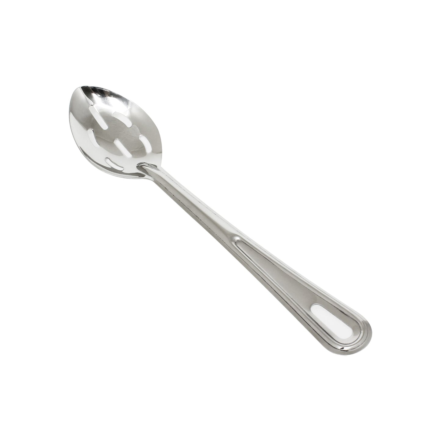 Thunder Group SLSBA112 11" Slotted Basting Spoon, Stainless