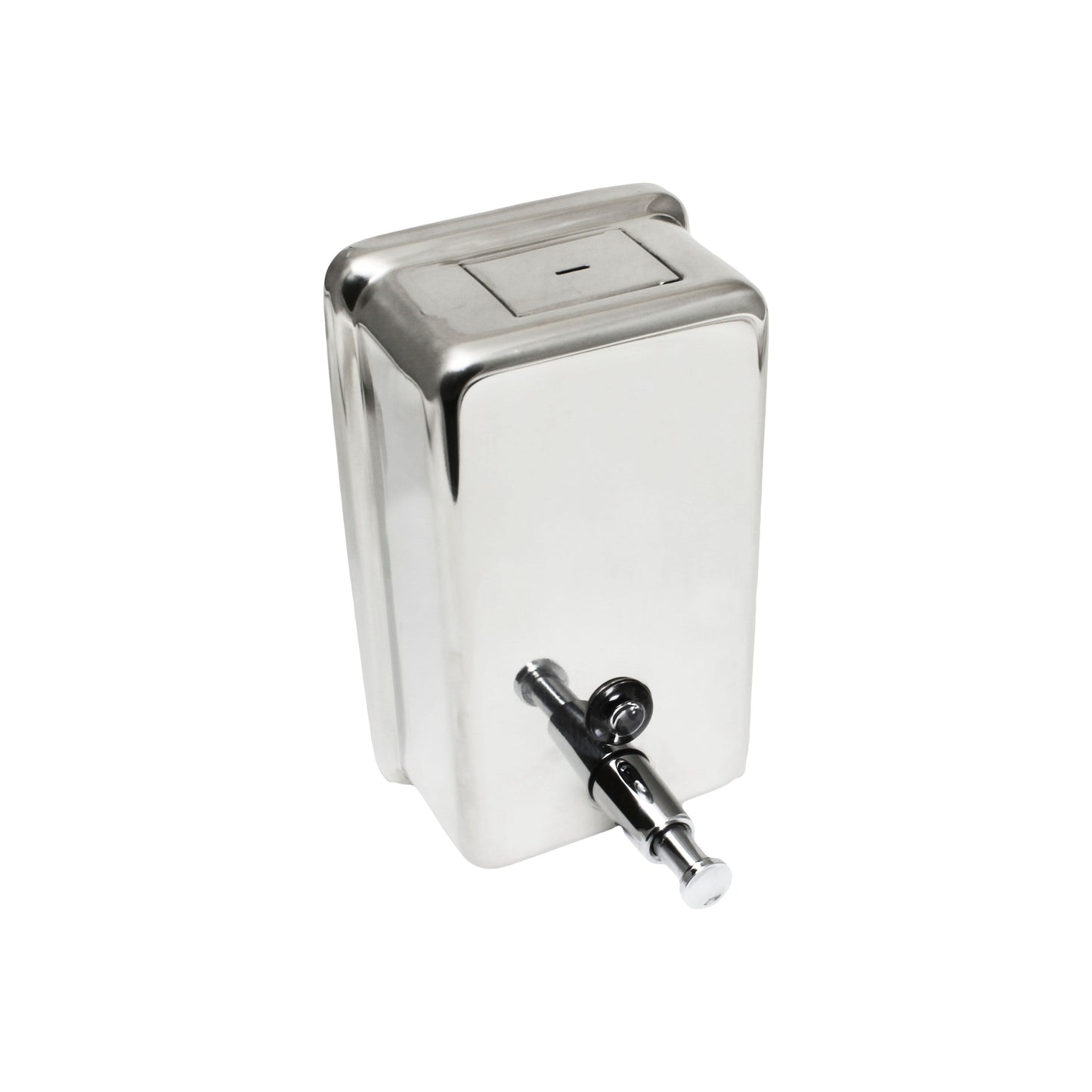 Thunder Group SLSD040V 40 oz Vertical Wall Mount Hand Soap Dispenser, Stainless Steel