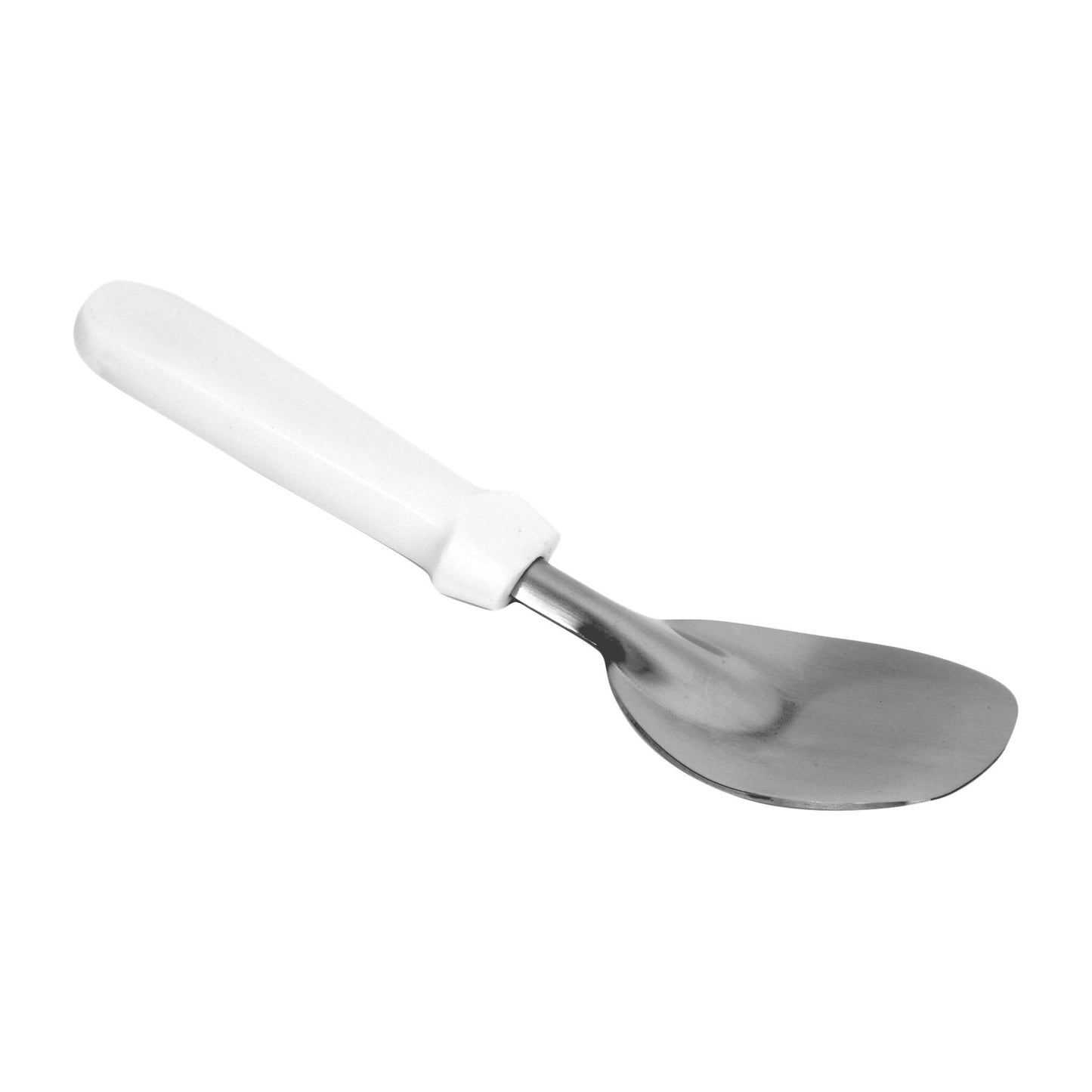 Thunder Group SLTHCS001 10" Ice Cream Spade, White Handle