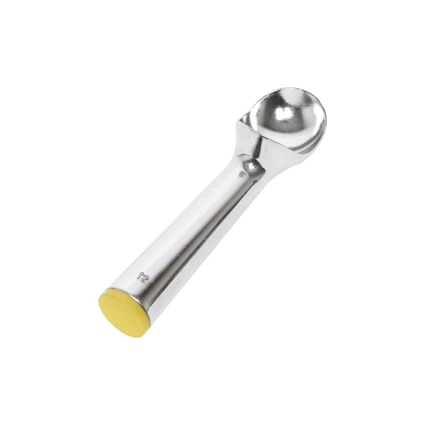 Thunder Group SLTHDP012 3 oz Ice Cream Dipper - Cast Aluminum, Yellow