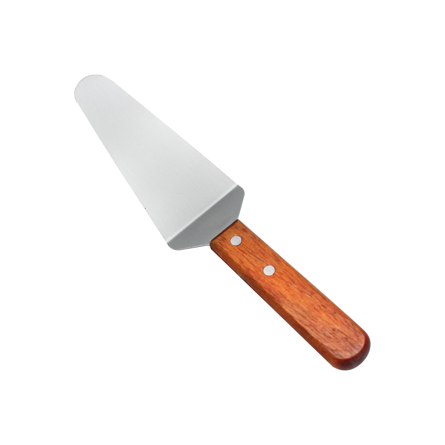 Thunder Group SLTWPS006 Pizza Server w/ 2 1/2" x 5" Blade & Wood Handle, Stainless Steel