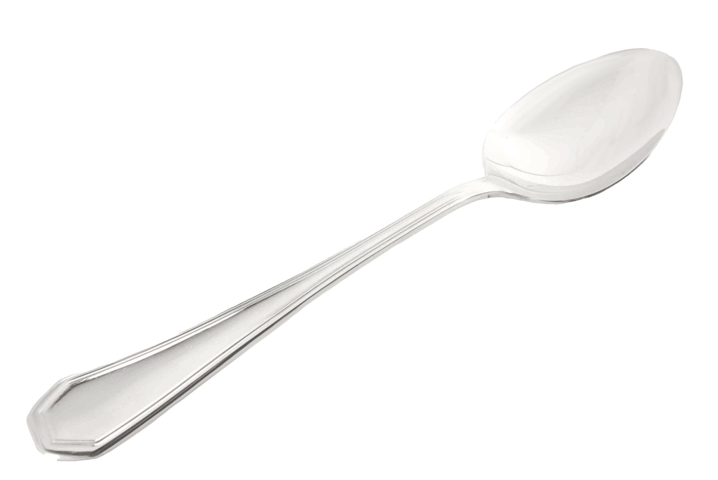 Thunder Group SLWH210 8 2/5" Dinner Spoon with 18/10 Stainless Grade, Wilshire Pattern