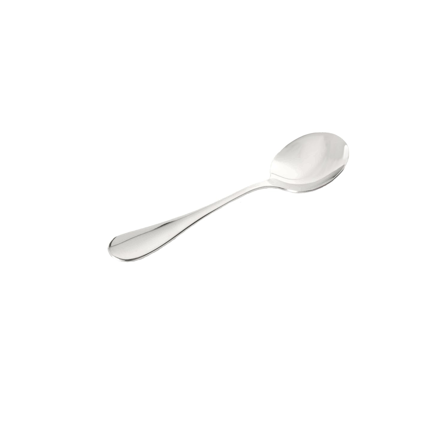 Thunder Group SLYK203 5 9/10" Bouillon Spoon with 18/10 Stainless Grade, York Pattern