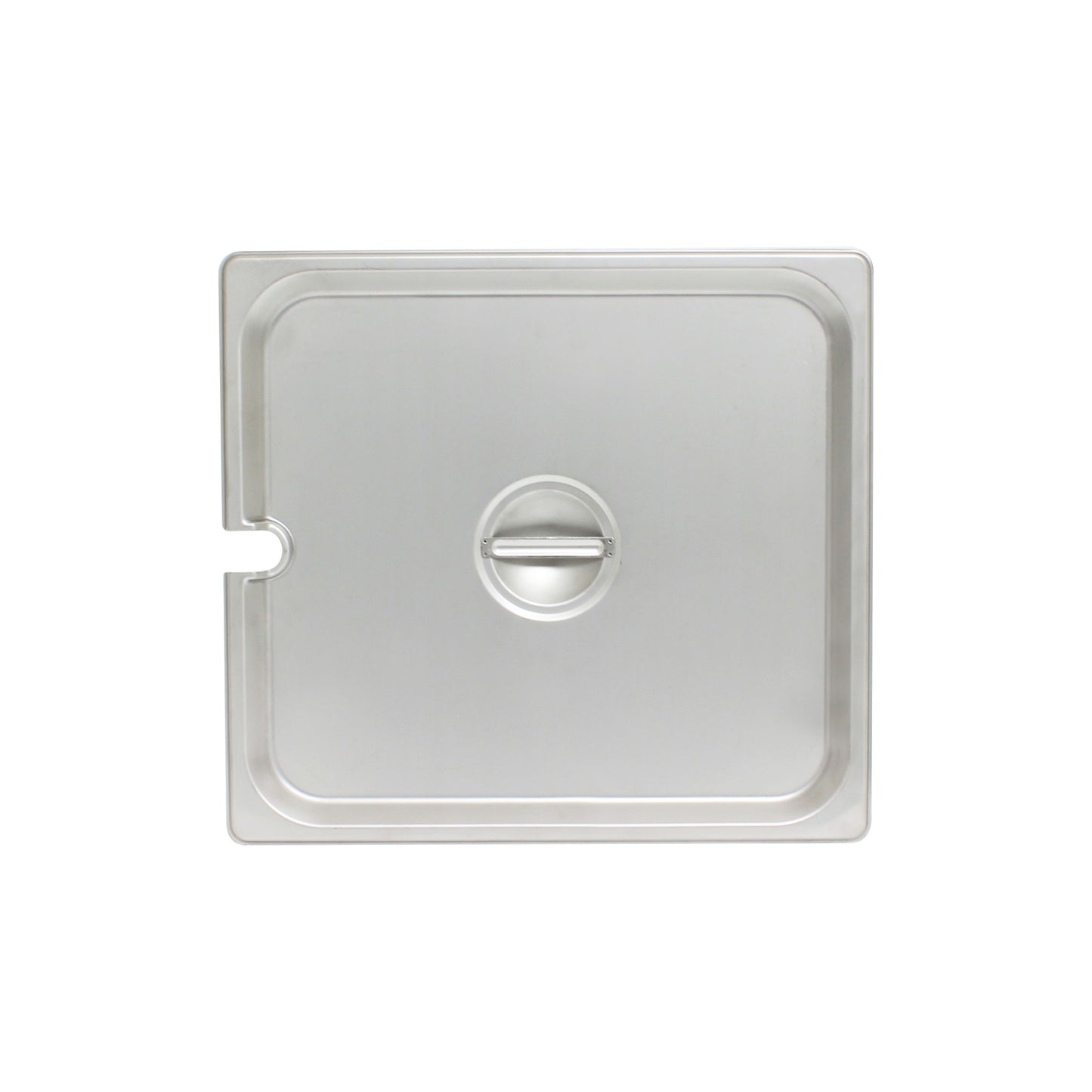 Thunder Group STPA5120CS Half Size Steam Pan Cover - Notched, Stainless