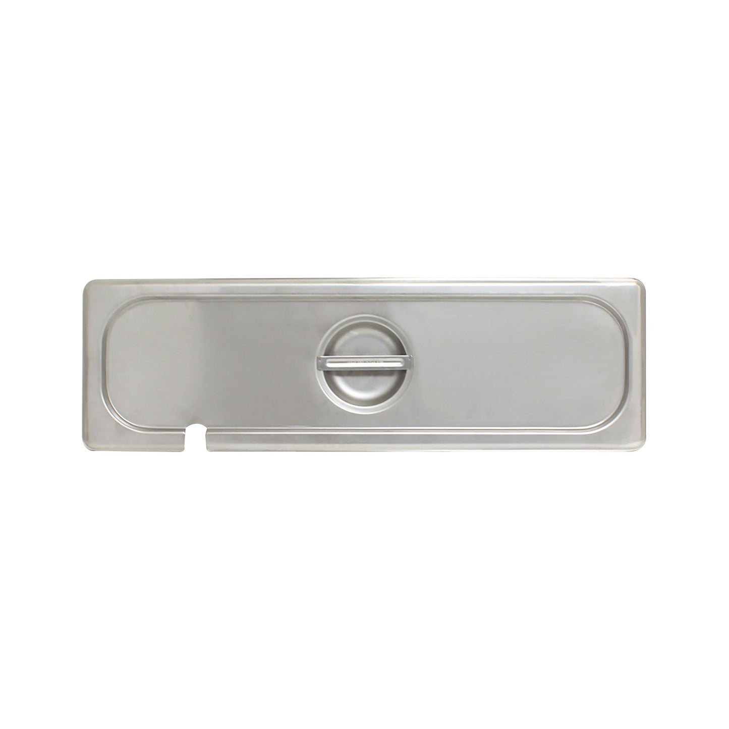 Thunder Group STPA5120CSL Half Size Long Steam Pan Cover - Notched, Stainless