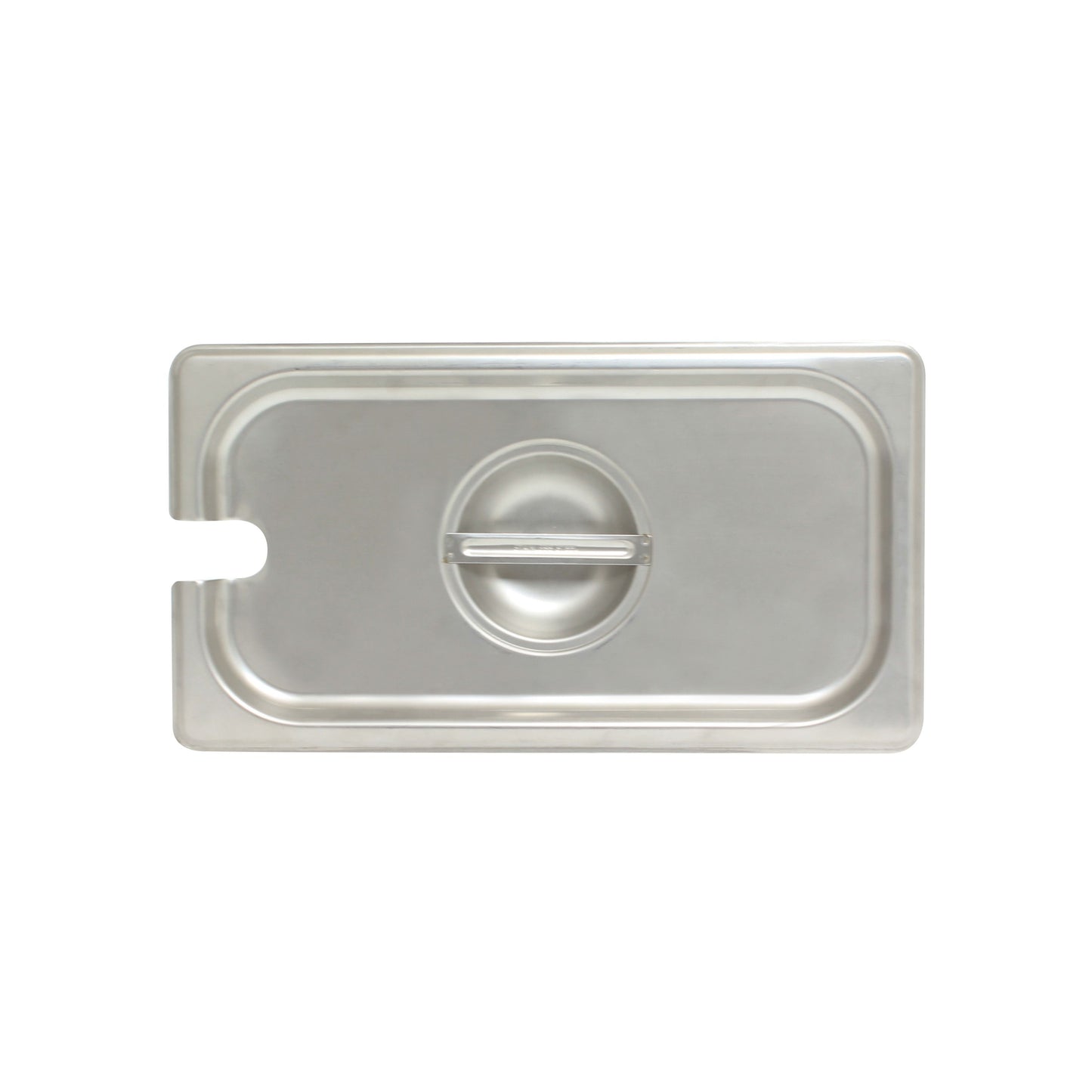 Thunder Group STPA5130CS Third Size Steam Pan Cover - Notched, Stainless