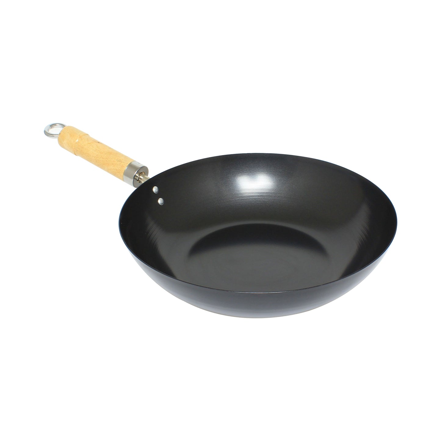 Carbon Steel Wok Thunder Group TF001 12" Non-Stick