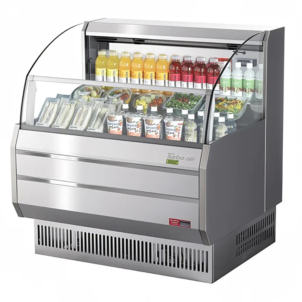 Turbo Air TOM-40SS-N 39" Horizontal Open Air Cooler w/ (2) Levels, 115v