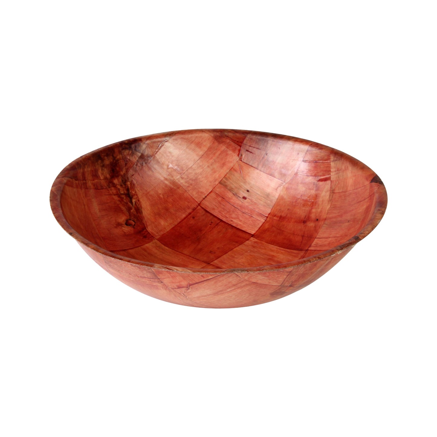 Thunder Group WDTSB010 10" Salad Bowl, Woven Wood