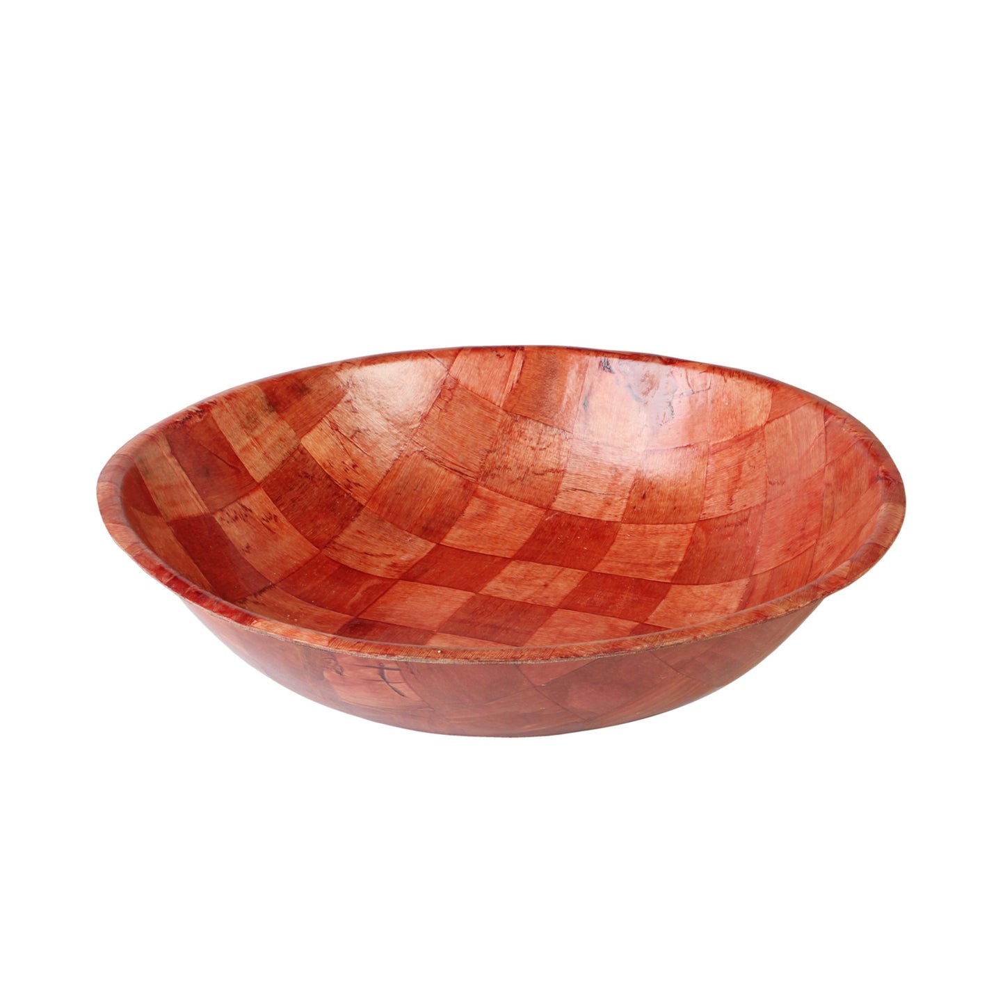Thunder Group WDTSB018 18" Salad Bowl, Woven Wood