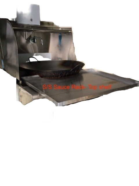 YONGXIN S/S Sauce Rack- Single Shelf for wok range
